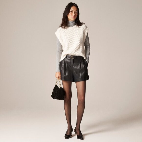 J. Crew Feather Jersey Turtleneck Steel Gray Heather Size S - Picture 10 of 11